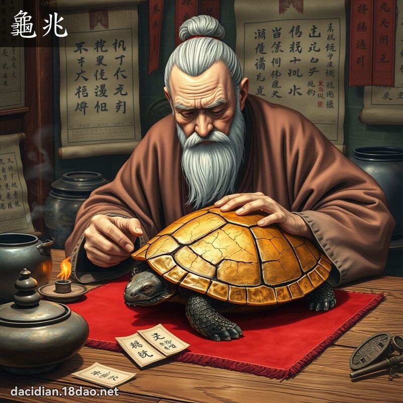 龜兆 - 國語大辭典配圖