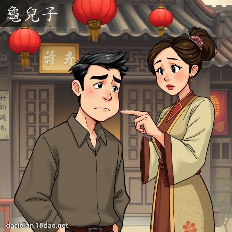 龜兒子 - 國語大辭典配圖