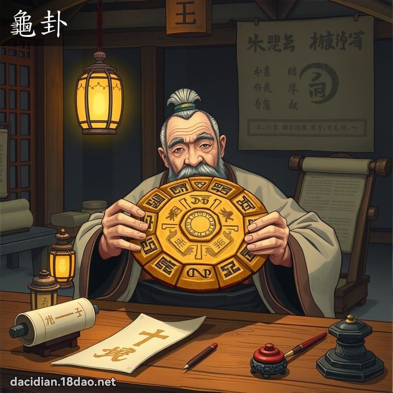 龜卦 - 國語大辭典配圖