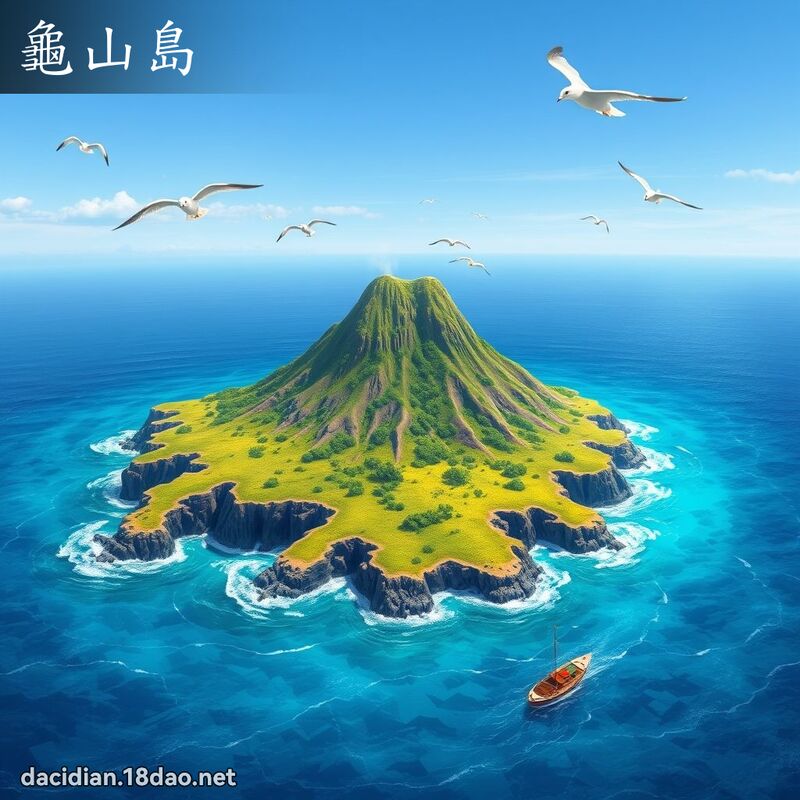 龟山岛 - 国语大辞典配图