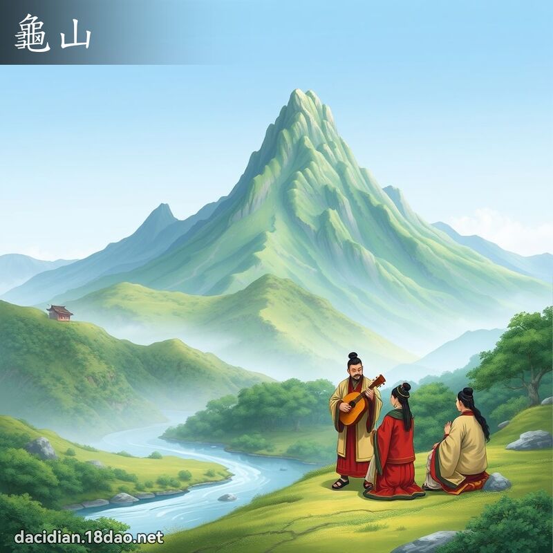龟山 - 国语大辞典配图