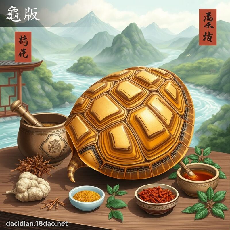 龟版 - 国语大辞典配图