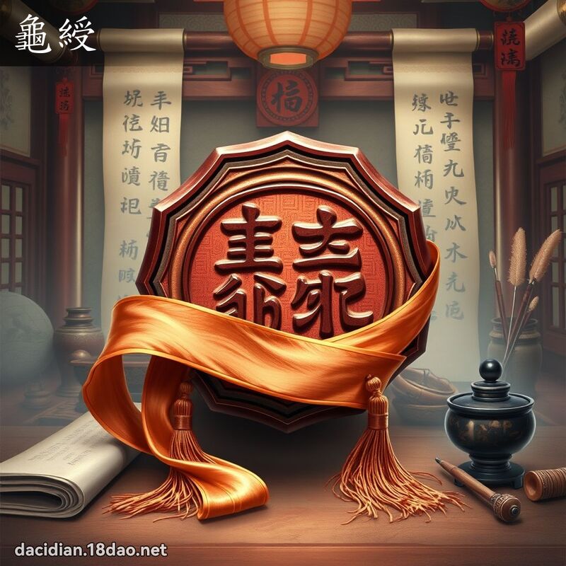 龜綬 - 國語大辭典配圖