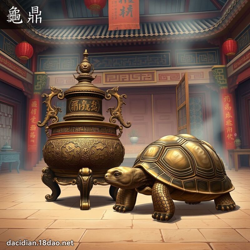 龟鼎 - 国语大辞典配图