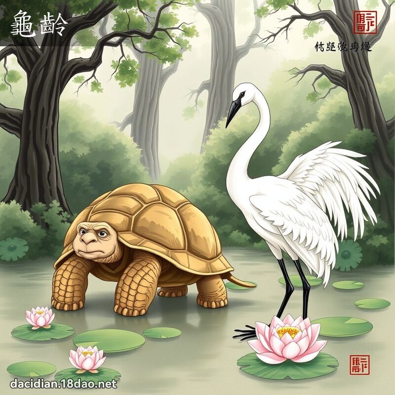 龜齡 - 國語大辭典配圖
